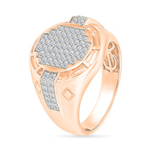 Dazzling Diamond Cluster Ring