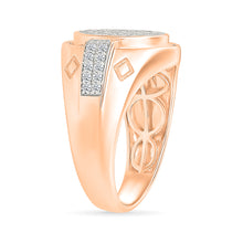 Dazzling Diamond Cluster Ring