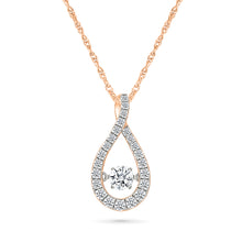 Twist & Twinkle Diamond Pendant