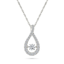 Twist & Twinkle Diamond Pendant