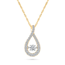 Twist & Twinkle Diamond Pendant