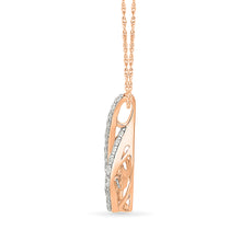 Twist & Twinkle Diamond Pendant