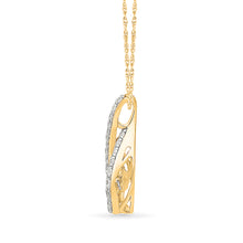 Twist & Twinkle Diamond Pendant