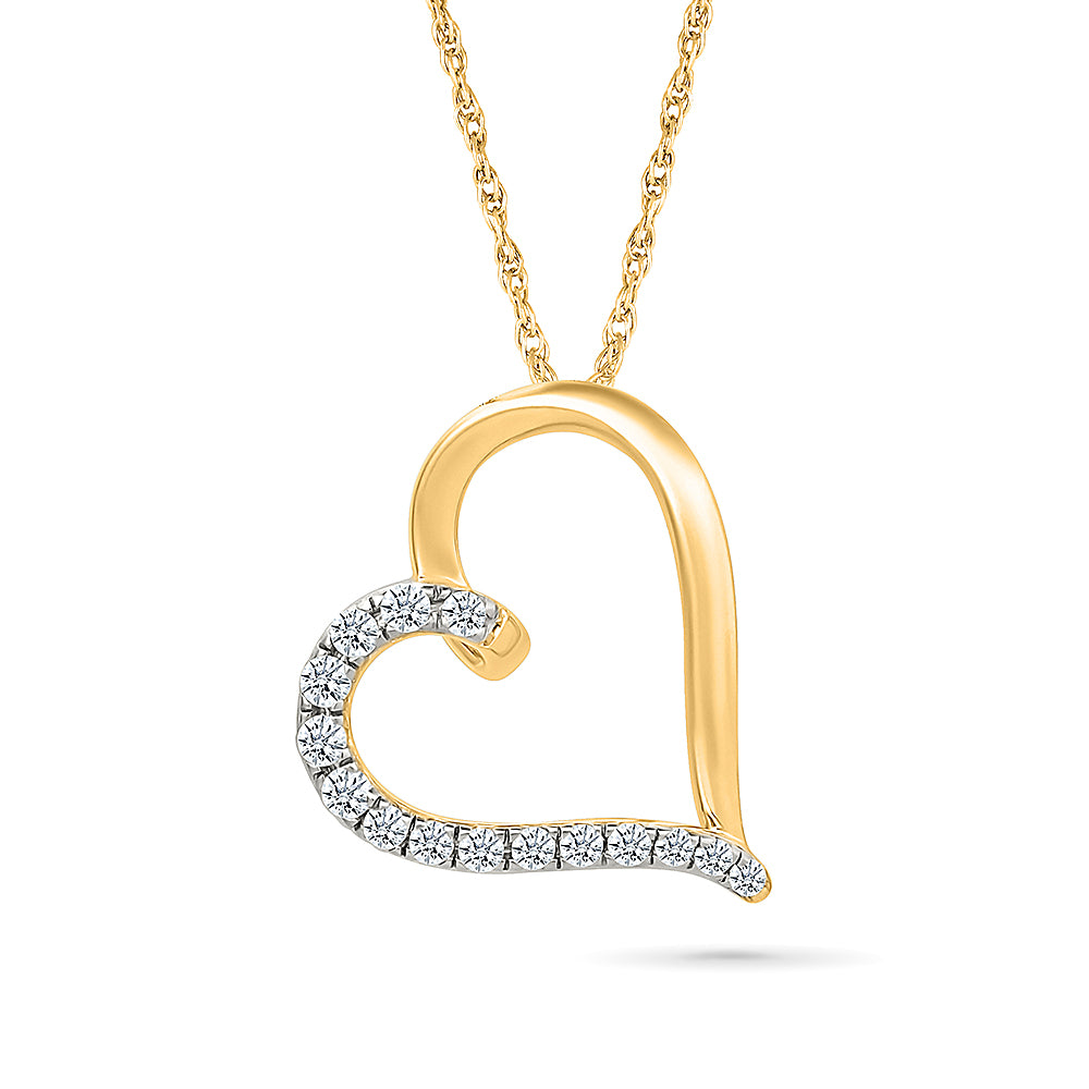 Ethereal Heart Sparkle Pendant