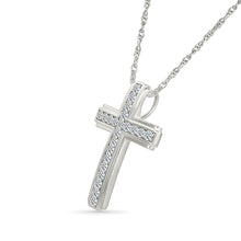 Cruciate Diamond Pendant
