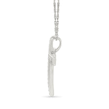 Cruciate Diamond Pendant