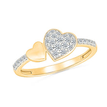 Diamond Duet Ring
