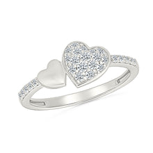 Diamond Duet Ring