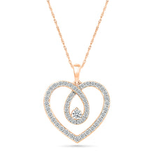 Everlasting Twinkle Heart Pendant