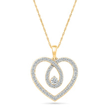 Everlasting Twinkle Heart Pendant