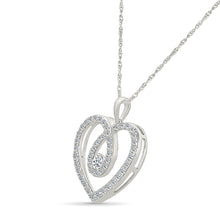 Everlasting Twinkle Heart Pendant