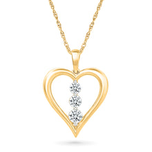 A Heartfelt Gift of Diamonds Pendant