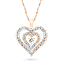 Dazzling Heartbeat Diamond Pendant