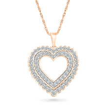 Ethical Spark Diamond Heart Pendant