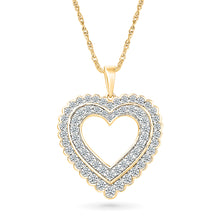 Ethical Spark Diamond Heart Pendant