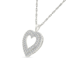 Ethical Spark Diamond Heart Pendant