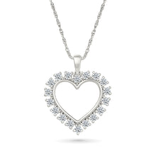 Timeless Diamond Heart Pendant