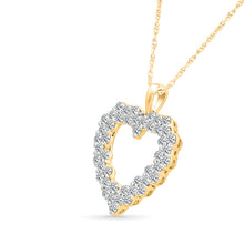 Love's Eternal Embrace in Diamonds Pendant