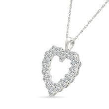 Love's Eternal Embrace in Diamonds Pendant