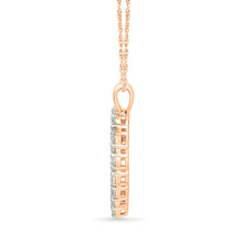 Love's Eternal Embrace in Diamonds Pendant