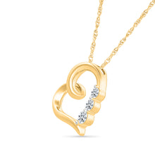 A Diamond Heart, Forever Cherished Pendant
