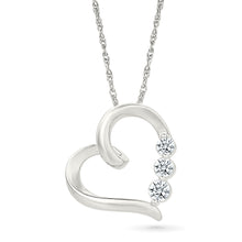 A Diamond Heart, Forever Cherished Pendant