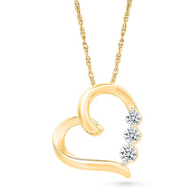 A Diamond Heart, Forever Cherished Pendant