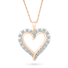 Dazzling Diamond Heart Pendant