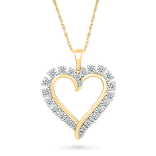 Dazzling Diamond Heart Pendant