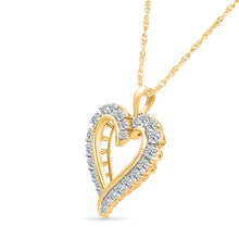 Dazzling Diamond Heart Pendant