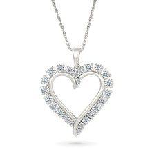 Dazzling Diamond Heart Pendant