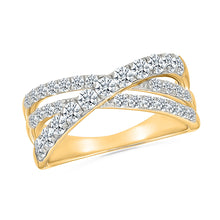 Dazzling Intertwined Fusion Ring