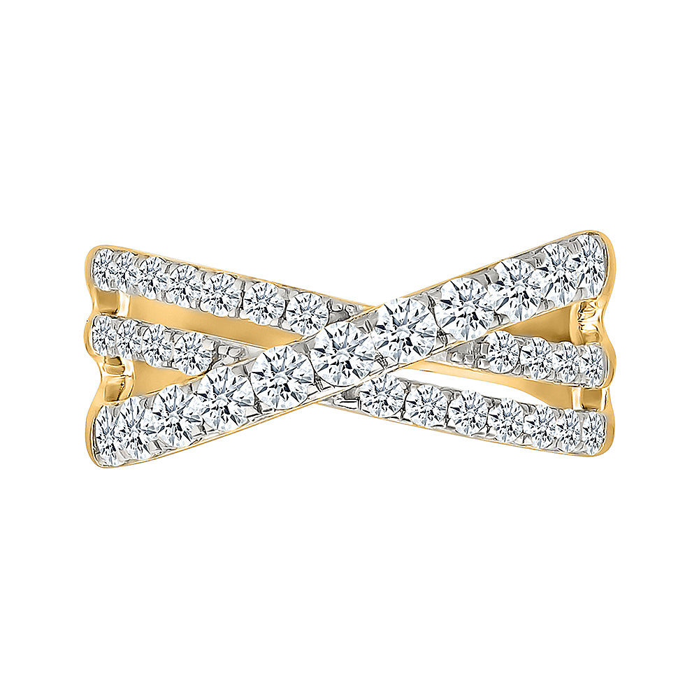 Dazzling Intertwined Fusion Ring