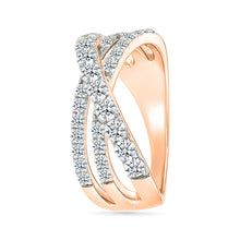 Dazzling Intertwined Fusion Ring