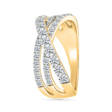 Dazzling Intertwined Fusion Ring