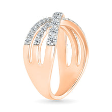 Dazzling Intertwined Fusion Ring