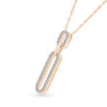 Dazzling Linked Diamond Pendant