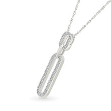 Dazzling Linked Diamond Pendant