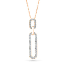 Dazzling Linked Diamond Pendant