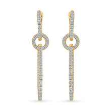 Ethereal Sparkle Drops Earrings