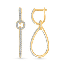 Ethereal Sparkle Drops Earrings