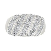 Swirling Brilliance Gold  & Diamond Ring