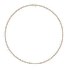 Shimmering Diamond Tennis Necklace