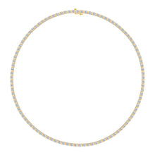 Shimmering Diamond Tennis Necklace