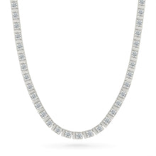 Shimmering Diamond Tennis Necklace