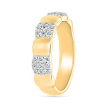 Cluster Diamond Band Ring