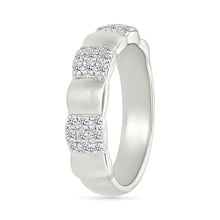 Cluster Diamond Band Ring