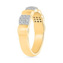 Cluster Diamond Band Ring