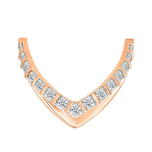 V-Shaped Gold &  Diamond Ring