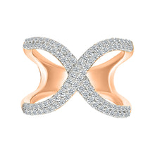 Intertwined Diamond Ring